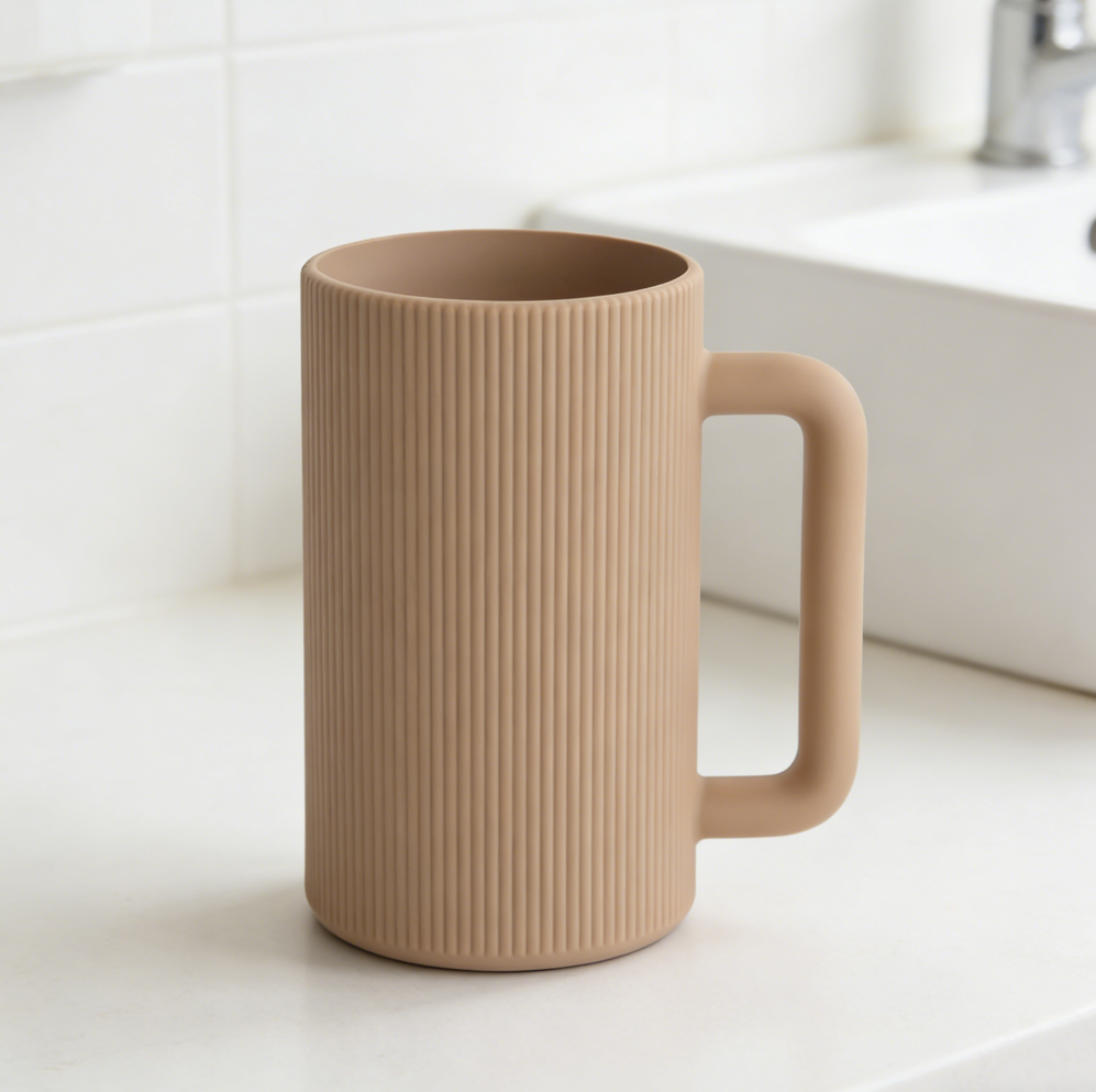 Silicone Bathroom Rinse Cup | Shower Washing Tumbler (set of 5) - Image 2