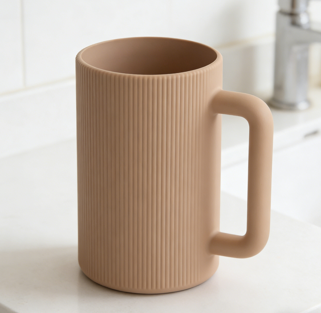 Silicone Bathroom Rinse Cup | Shower Washing Tumbler (set of 5)