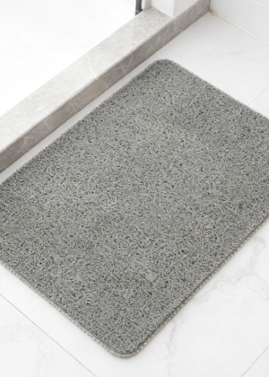 Fast-Drying Bathtub Shower Mat | Textured Foot Scrubber Bathroom Floor Rug (set of 3)